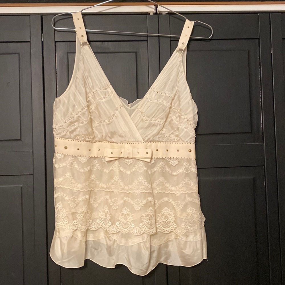 100% Silk Vintage Slip Top